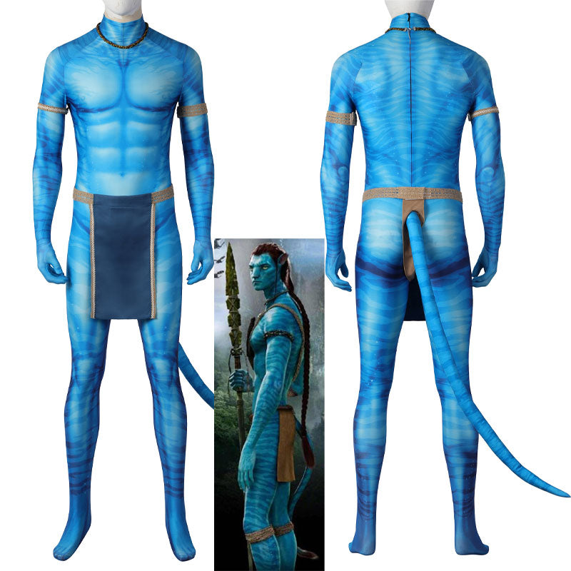 Discover the  Avatar 2 The Way of Water Jake Sully Cosplay Costume