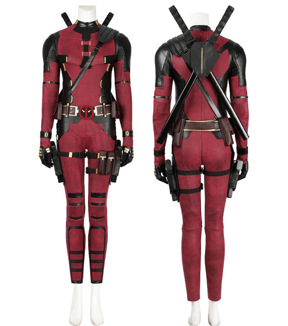 Deadpool 3 Wade Wilson Women's Cosplay Costume
