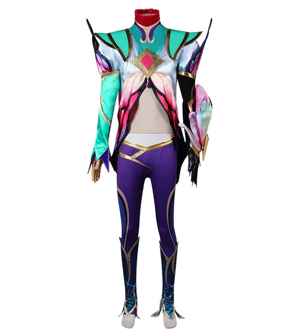 LOL Faerie Court Ezreal Cosplay Costume