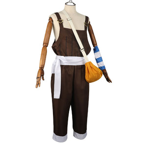 Anime One Piece Usopp Overalls Cosplay Costumes