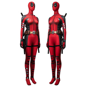 Movie Deadpool 3 Lady Deadpool Cosplay Costumes