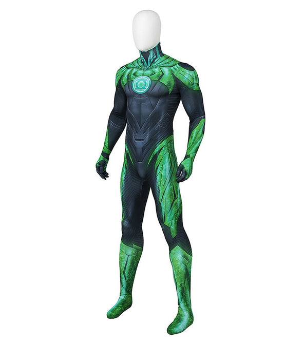 Suicide Squad: Kill the Justice League Green Lantern Jumpsuit Cosplay Costumes
