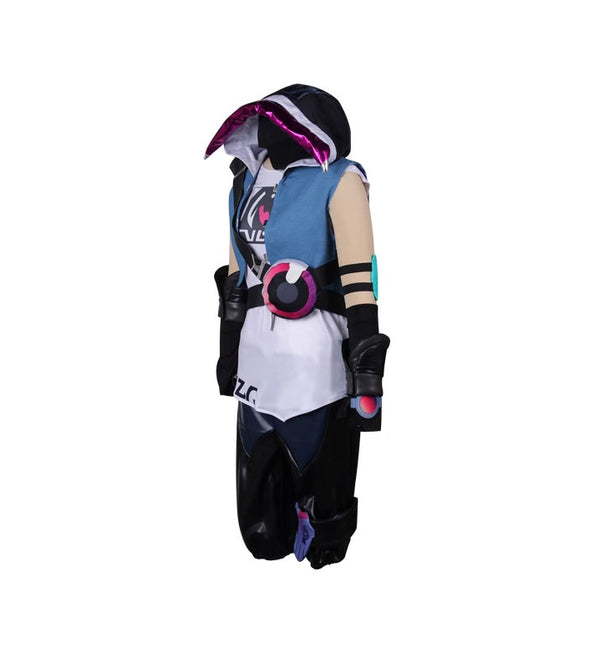 LOL Chromacrash Ekko Cosplay Costume
