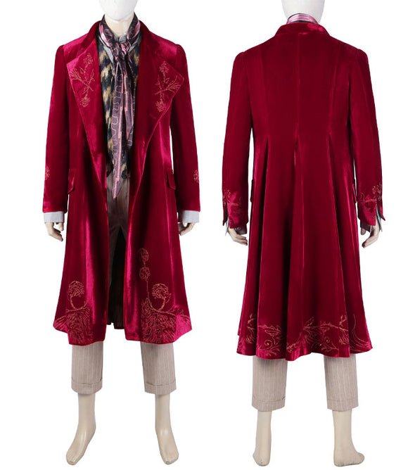 Wonka 2023 Willy Wonka Fullset Cosplay Costumes