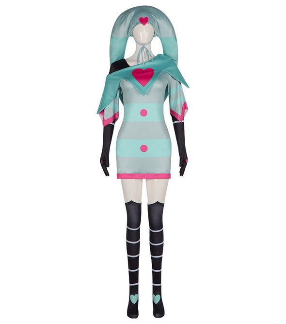 Hazbin Hotel Fizzarolli Dress Cosplay Costumes