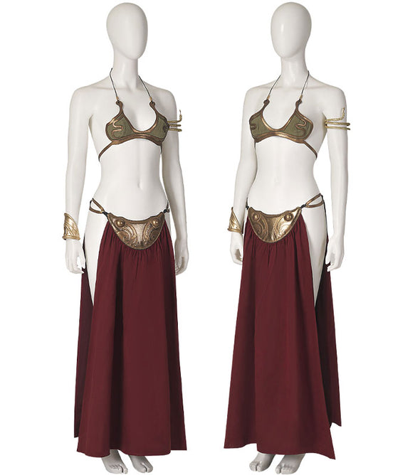 Star Wars Princess Leia Slave Girl Cosplay Costume