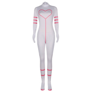 Hazbin Hotel Angel Jumpsuit Cosplay Costumes