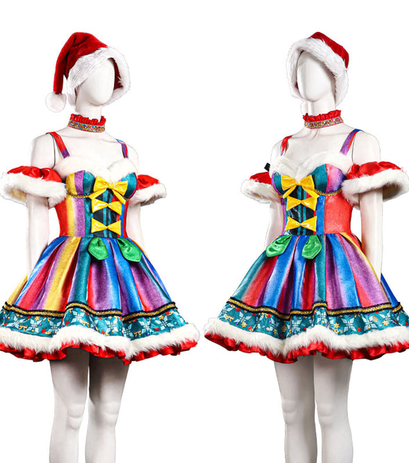 Christmas Special! ! ! Magic Sequined Christmas Dress Cosplay Costumes