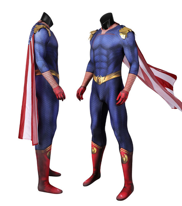 The Boys Homelander Fullset Jumpsuit Cosplay Costume