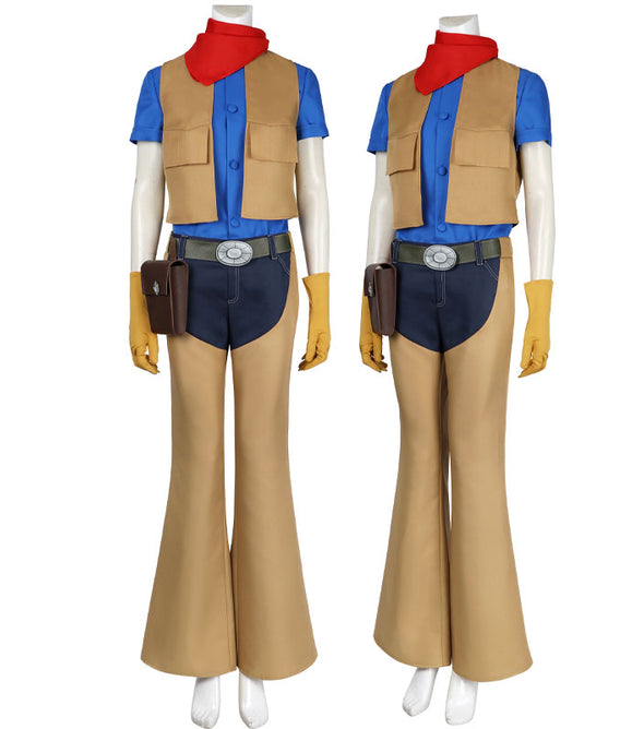 Princess Peach Showtime Cowgirl Peach Cosplay Costumes