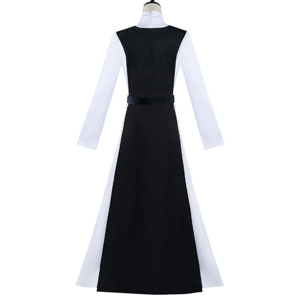 Immaculate 2024 Cecilia Women Black Dress Party Carnival Halloween Cosplay Costume
