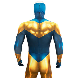 Booster Gold Michael Carter Jumpsuit Cosplay Costumes