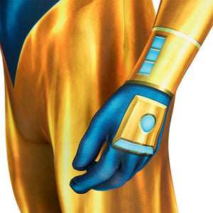 Booster Gold Michael Carter Jumpsuit Cosplay Costumes