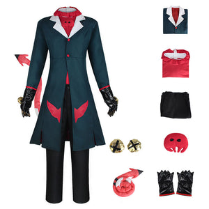 Hazbin Hotel Blitzo Uniform Outfit Full Set Halloween Cosplay Costumes