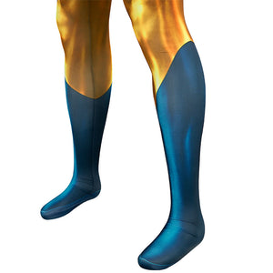 Booster Gold Michael Carter Jumpsuit Cosplay Costumes