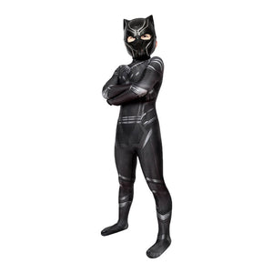 Anime Black Panther Children Jumpsuit Cosplay Costume - Cosplay Clans