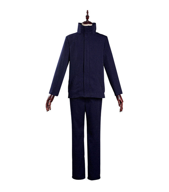 Anime Jujutsu Kaisen Satoru Gojo Outfits Cosplay Costume with Blindfold