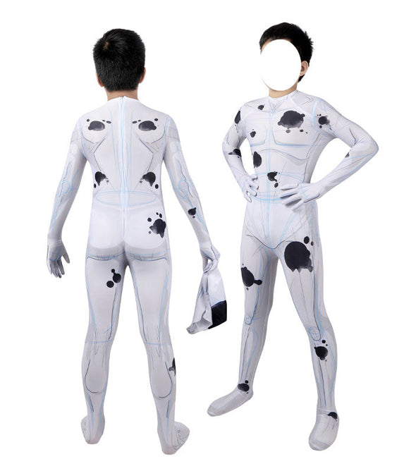 Spider-Man: Across The Spider-Verse Jonathan Ohnn Spot Children Jumpsuit Cosplay Costumes