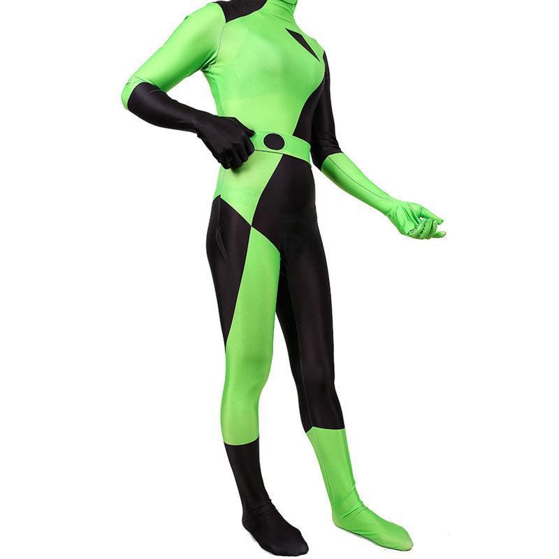 Disney Kim Possible Shego Cosplay Costumes
