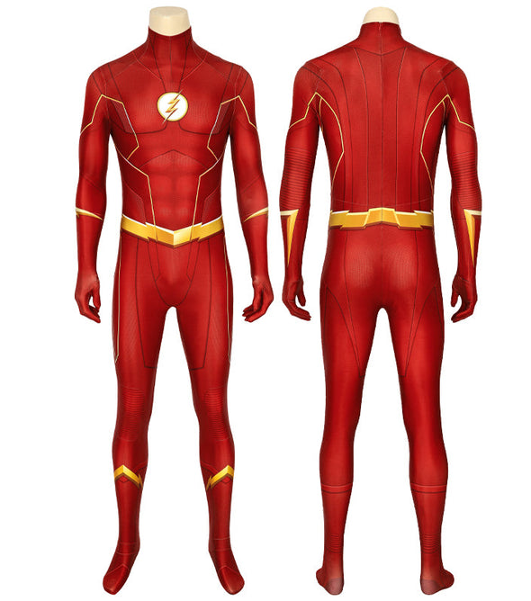 The Flash Season 6 Barry Allen Jumpsuit Cosplay Costumes