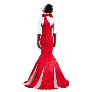 Cruella de Vil Halloween Cosplay Costumes