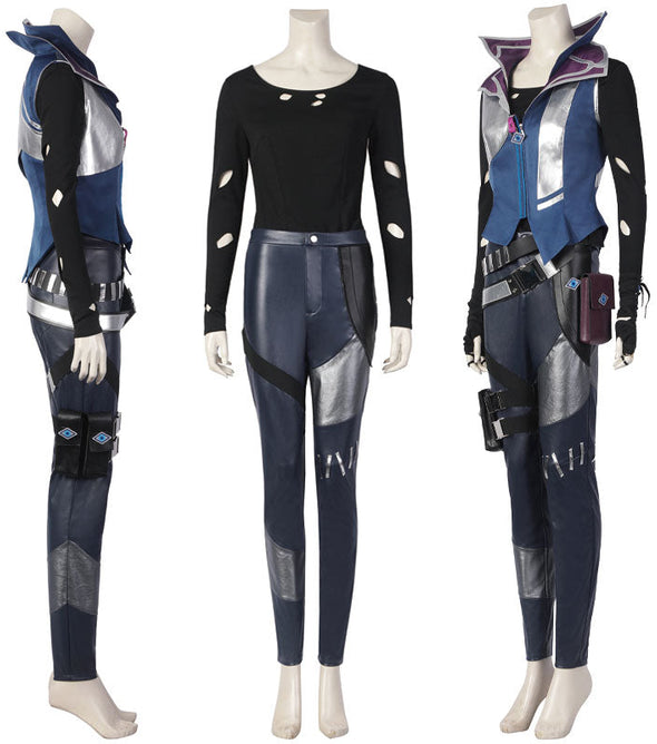 Valorant Fade Cosplay Costumes