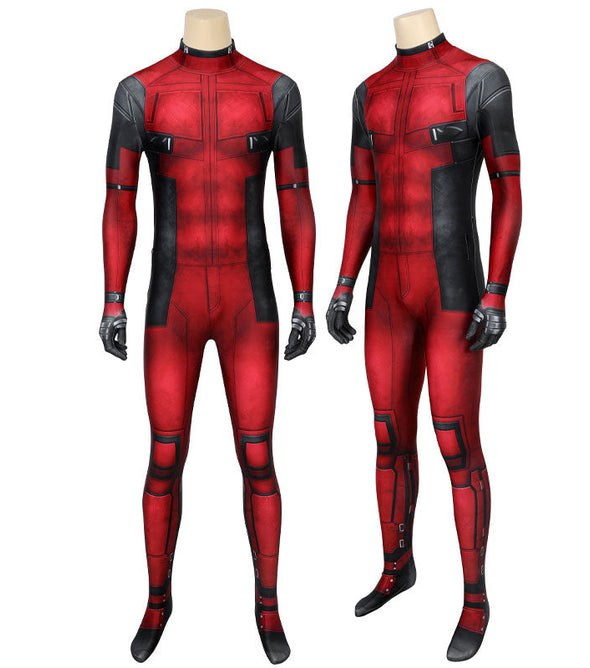 Deadpool 3 Wade Wilson Jumpsuit Cosplay Costumes With Mask