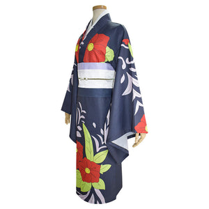 Demon Slayer Kimetsu no Yaiba Tamayo Kimono Halloween Cosplay Costumes For Sales