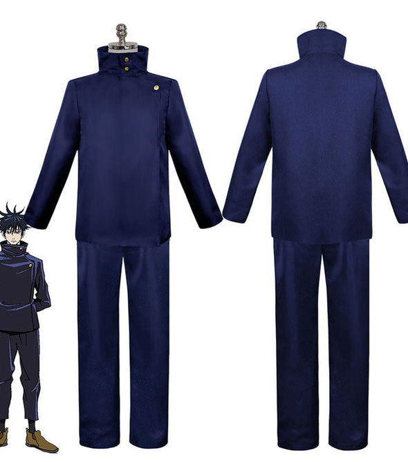 Anime Jujutsu Kaisen Megumi Fushiguro Child Outfits Cosplay Costume