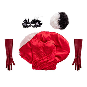 Cruella de Vil Halloween Cosplay Costumes