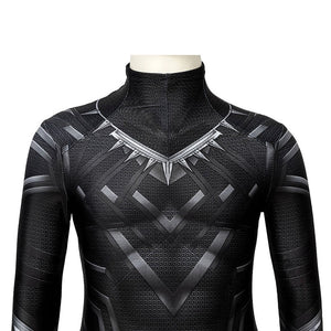 Anime Black Panther Children Jumpsuit Cosplay Costume - Cosplay Clans