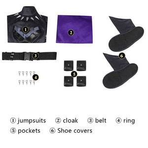 Black Panther: Wakanda Forever Shuri Jumpsuit Cosplay Costumes - Cosplay Clan