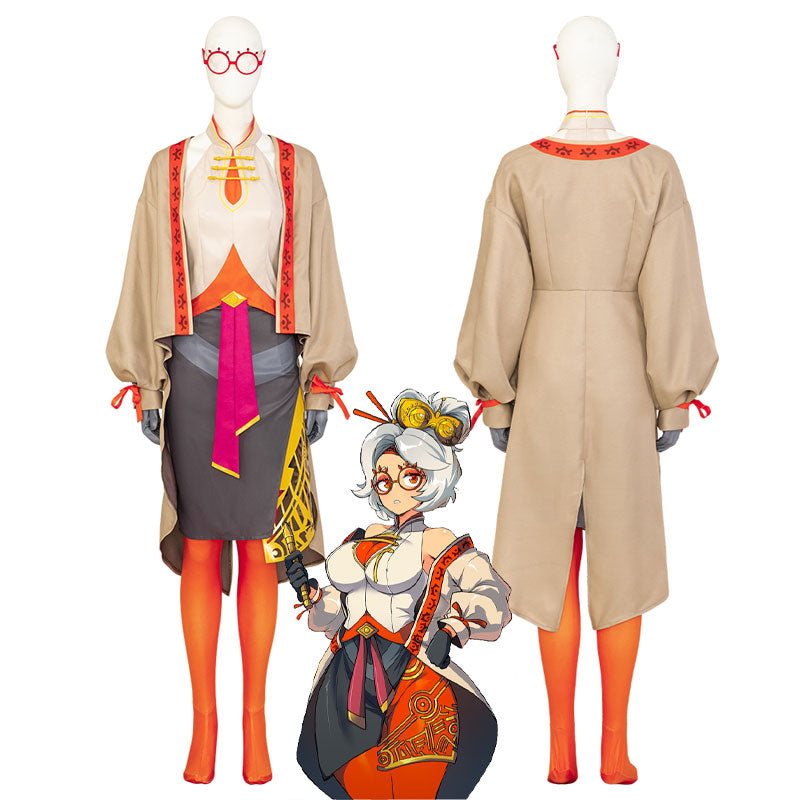 The Legend of Zelda: Tears of the Kingdom Purah Cosplay Costumes