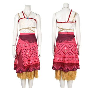 Movie Disney Animation Moana 2 Moana Cosplay Costume