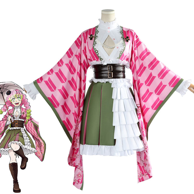 Demon Slayer Kimetsu no Yaiba Mitsuri Kanroji 5th Cosplay Costume