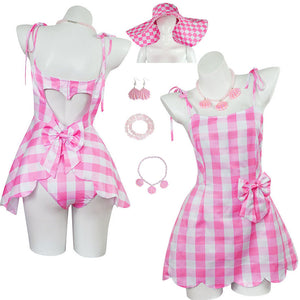 Barbie Movie 2023 Barbie Dress Cosplay Costumes With Hat