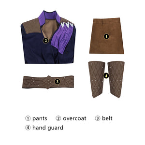 Game Baldur's Gate 3 GALE Cosplay Costumes