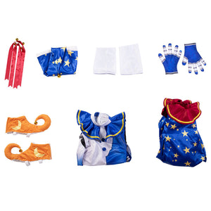 Five Nights at Freddy's Moon Halloween Clown Suit Cosplay Costumes