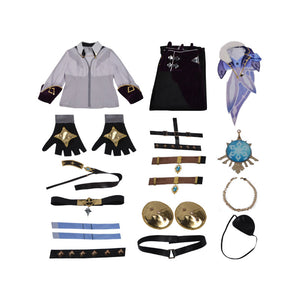 Genshin Impact Kaeya Alberich Cosplay Costumes