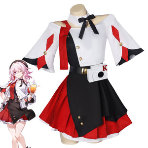 Honkai: Star Rail x KFC  March 7th Cosplay Costumes