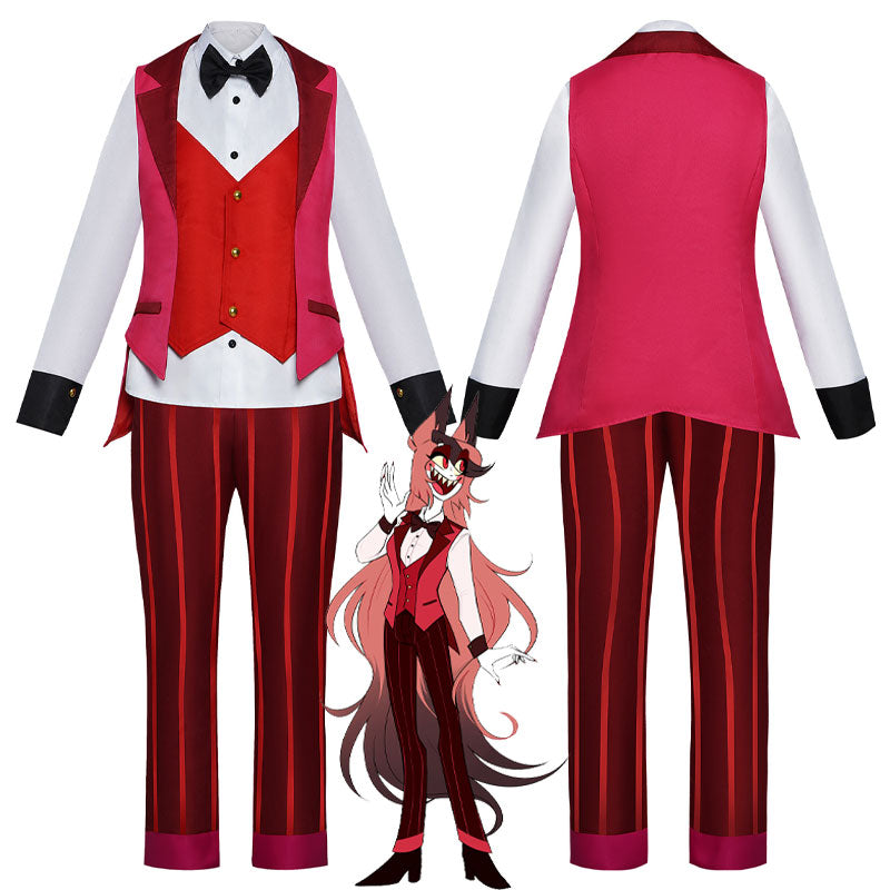 Hazbin Hotel Elizabeth Goetia Red Cosplay Costumes