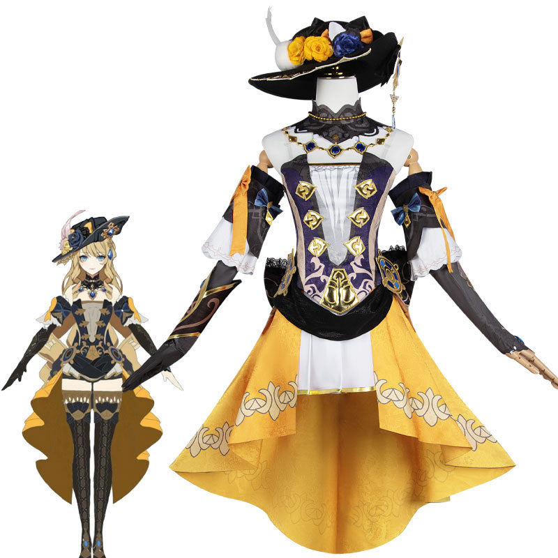 Genshin Impact Navia Cosplay Costumes