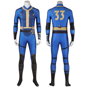 Fallout TV Season 1 Norm Jumpsuit Cosplay Costumes