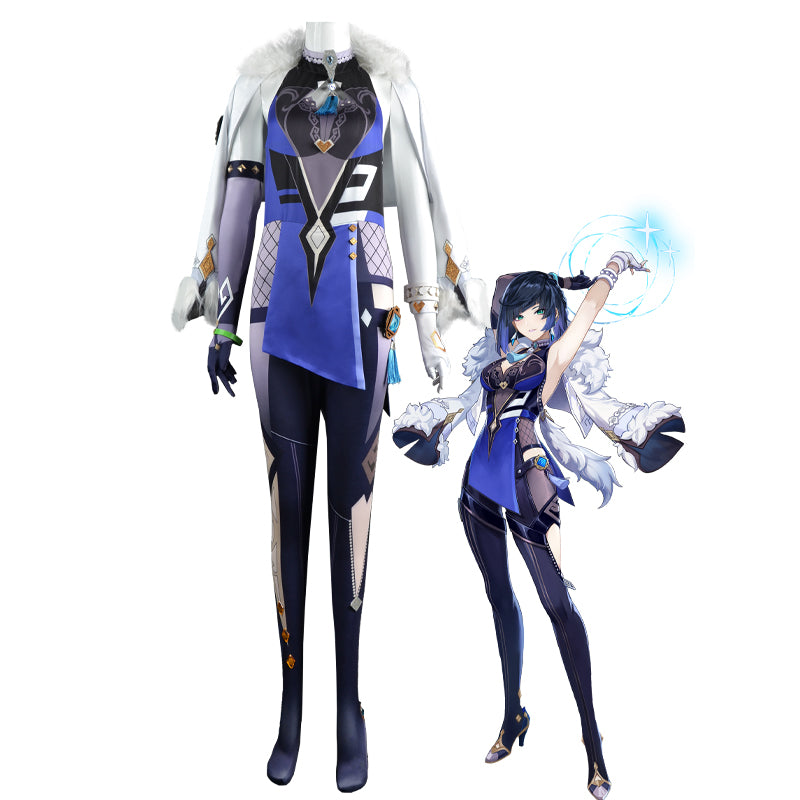 Genshin Impact Yelan  Cosplay Costumes