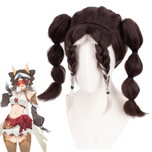 Genshin Impact Eremite Desert Clearwater Cosplay Wigs