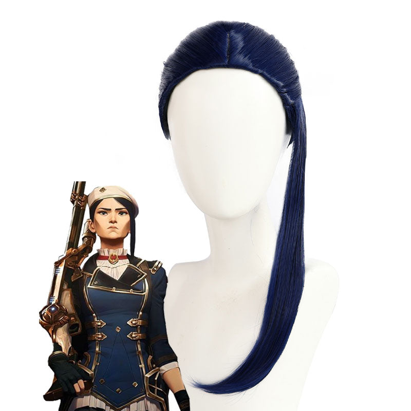 LOL Arcane Season 2 Caitlyn Cosplay Wigs