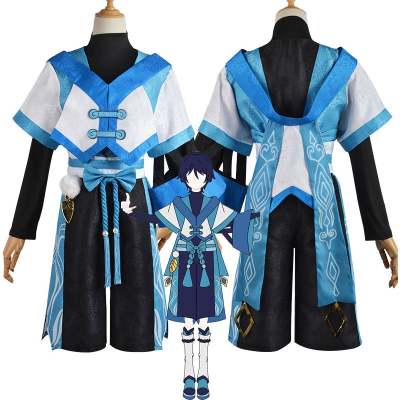 Genshin Impact Daily Wanderer Cosplay Costumes