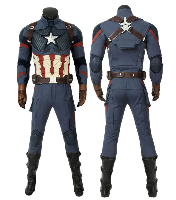 Avengers: Endgame Steven Rogers Captain America Cosplay Costumes