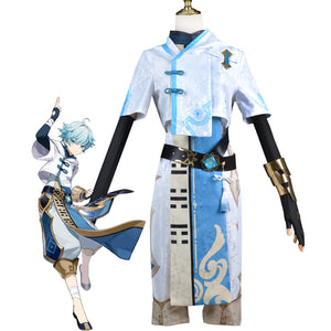 Genshin Impact Chongyun Cosplay Costumes