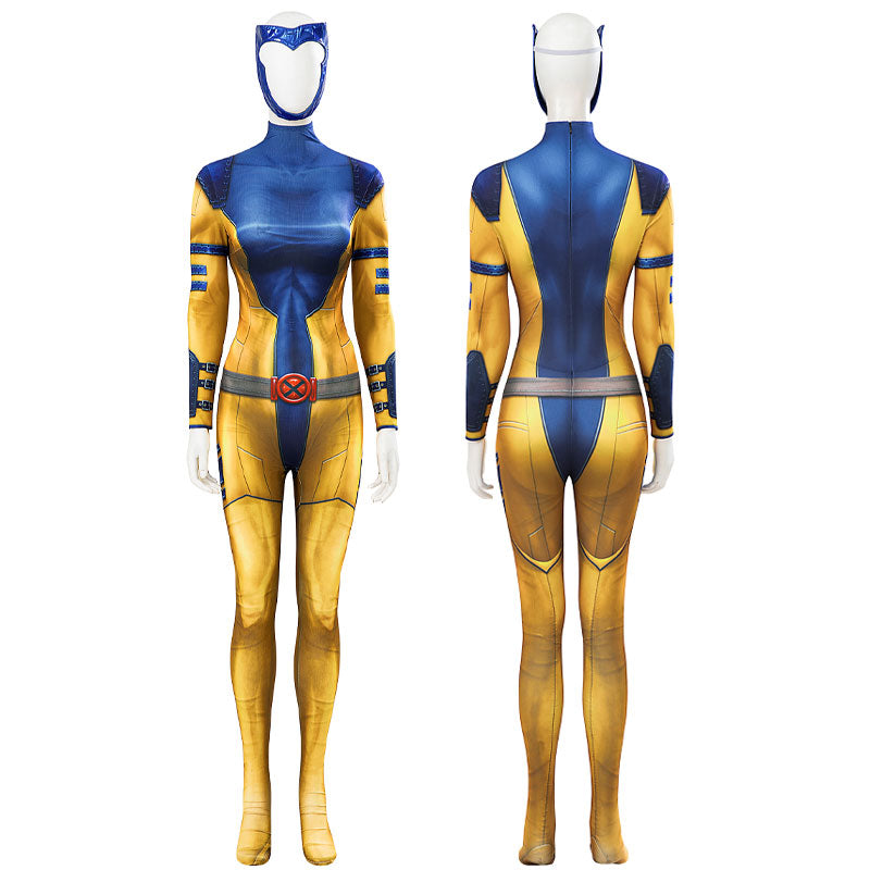 Marvel X-Men Jean Grey Jumpsuit Cosplay Costumes